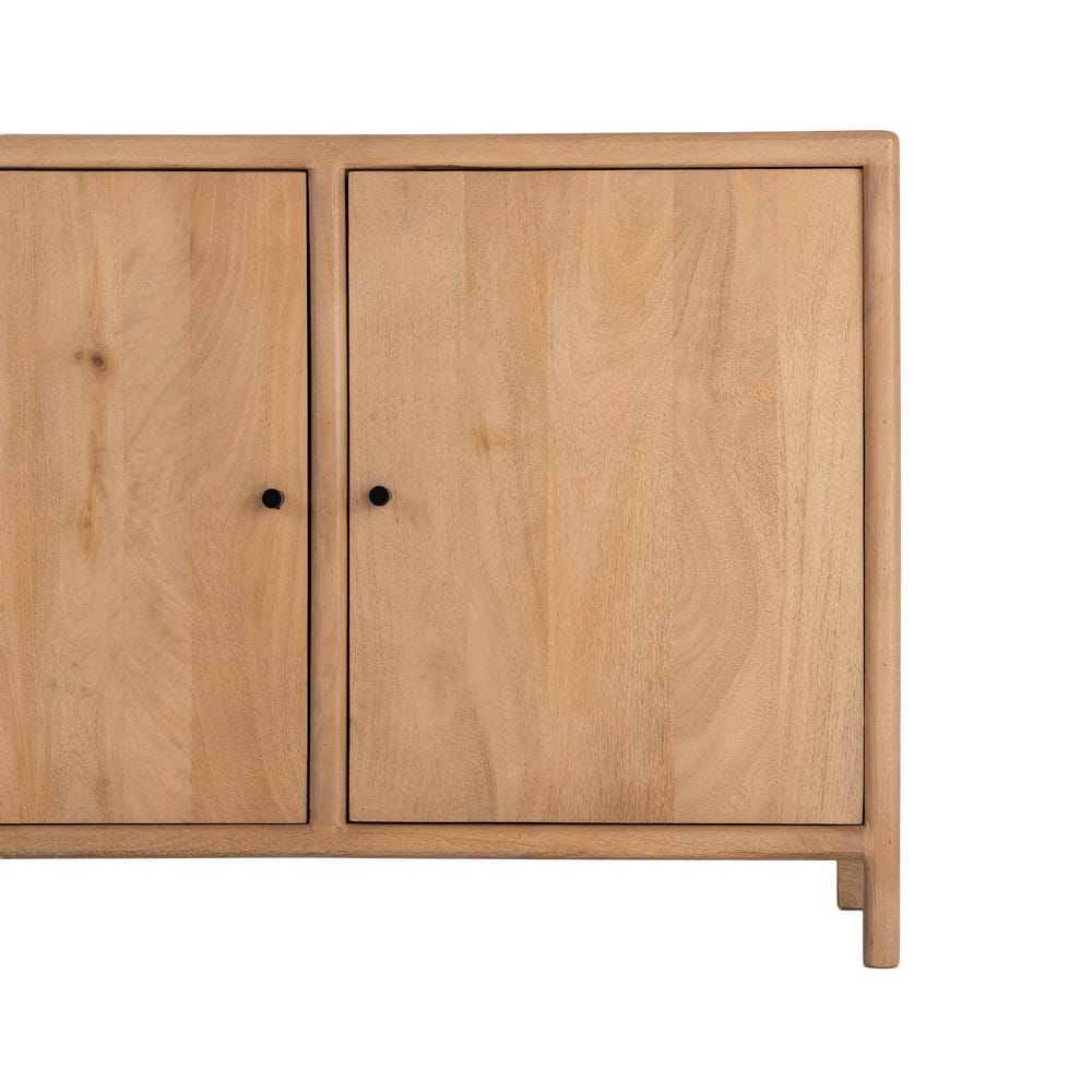 Buffet Kano 2 portes en bois de manguier naturel - vue 11 | Square Paris