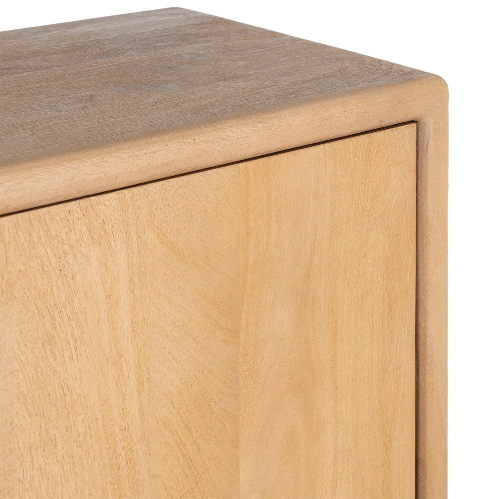 Buffet Kano 3 portes en bois de manguier naturel - vue 9 | Square Paris