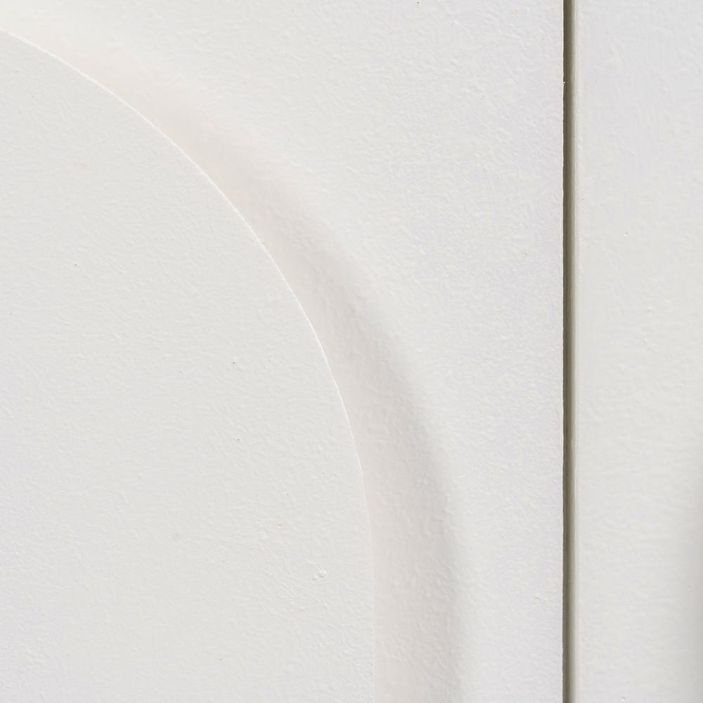 Buffet Elen 3 portes blanc à motif arche - vue 12 | Square Paris