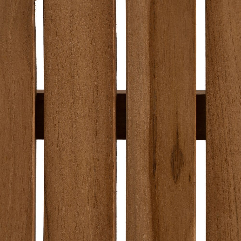 Chaise Kura en teck massif avec accoudoirs - vue 14 | Square Paris