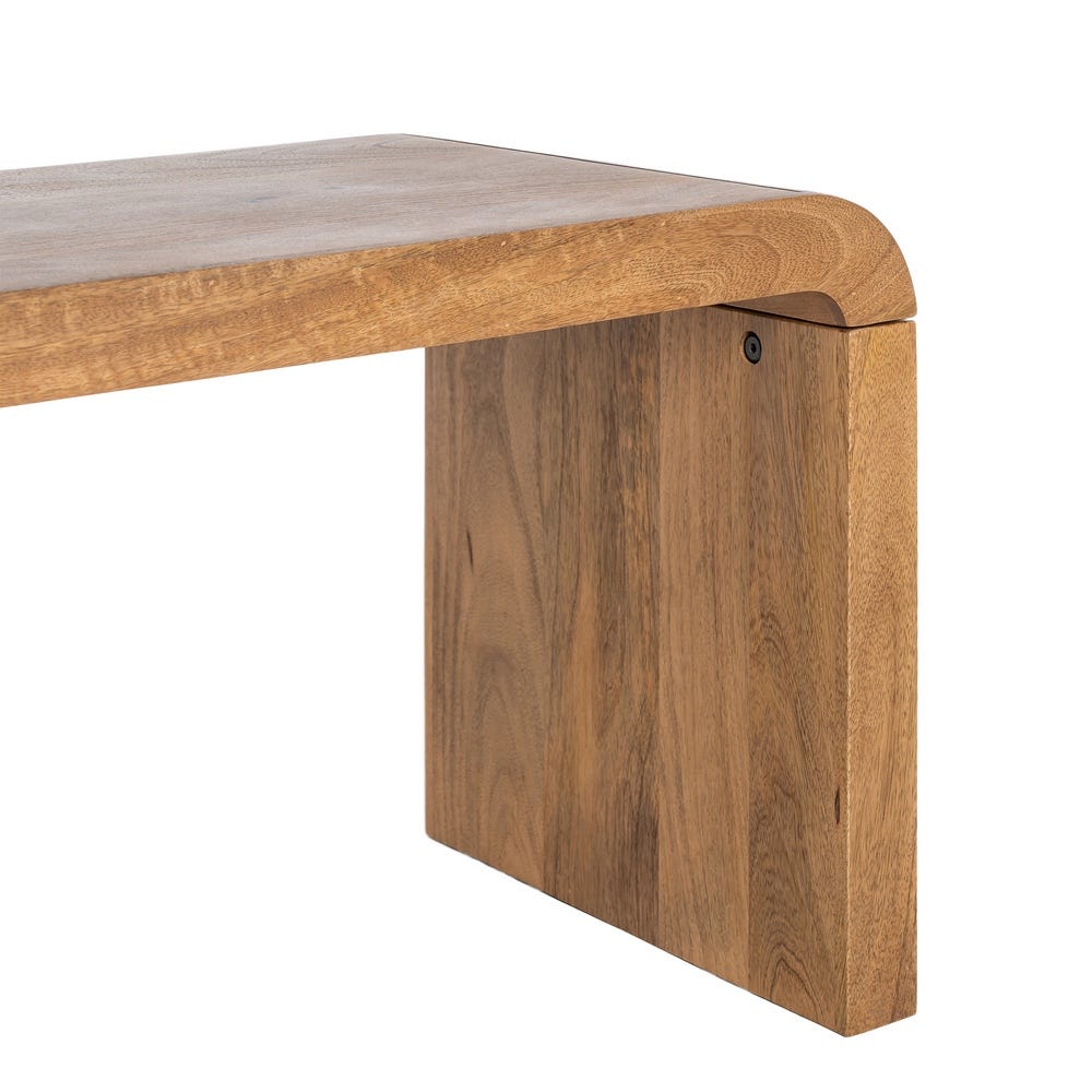 Table basse Kozan en manguier massif - vue 6 | Square Paris