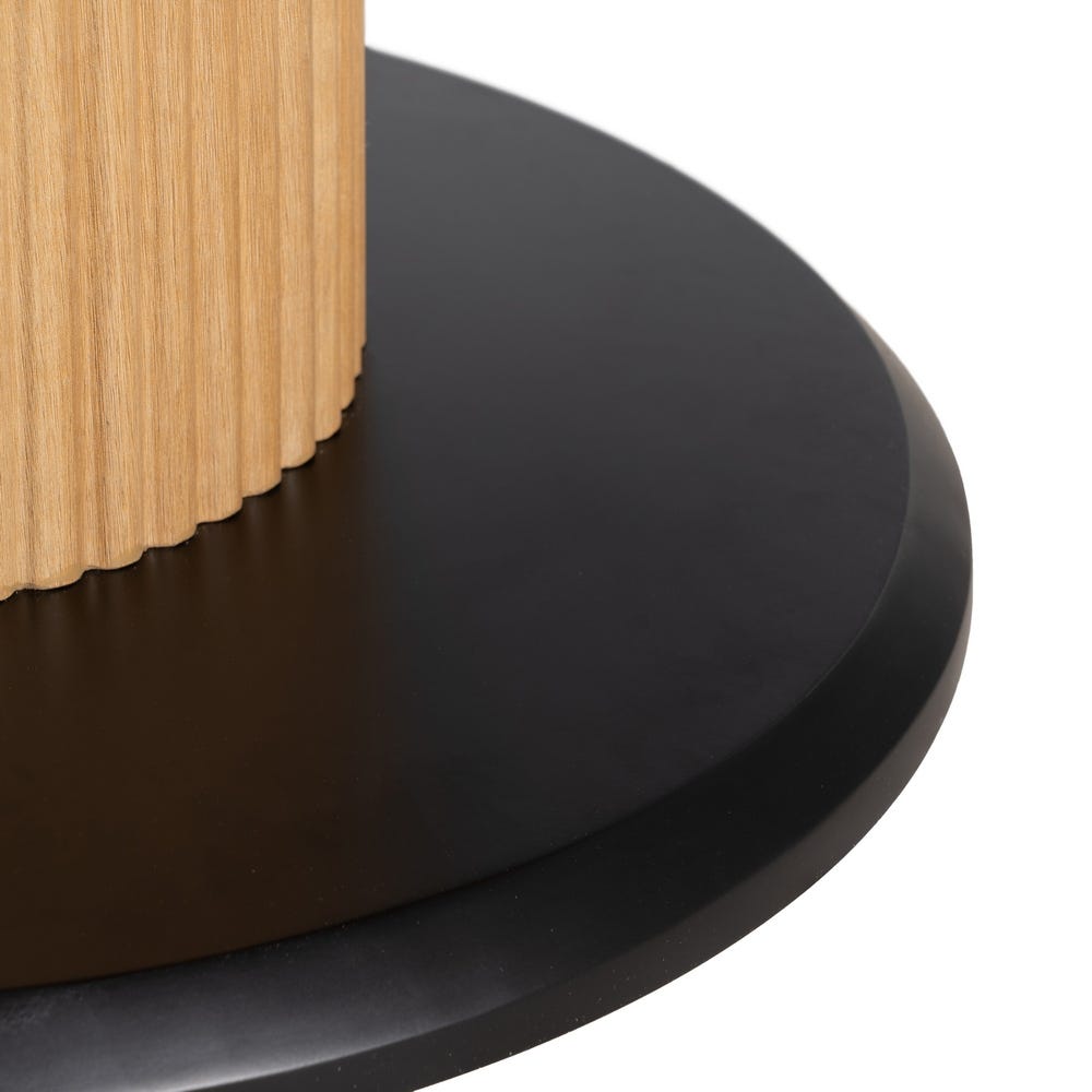 Table ovale Nori en céramique effet marbre - vue 9 | Square Paris