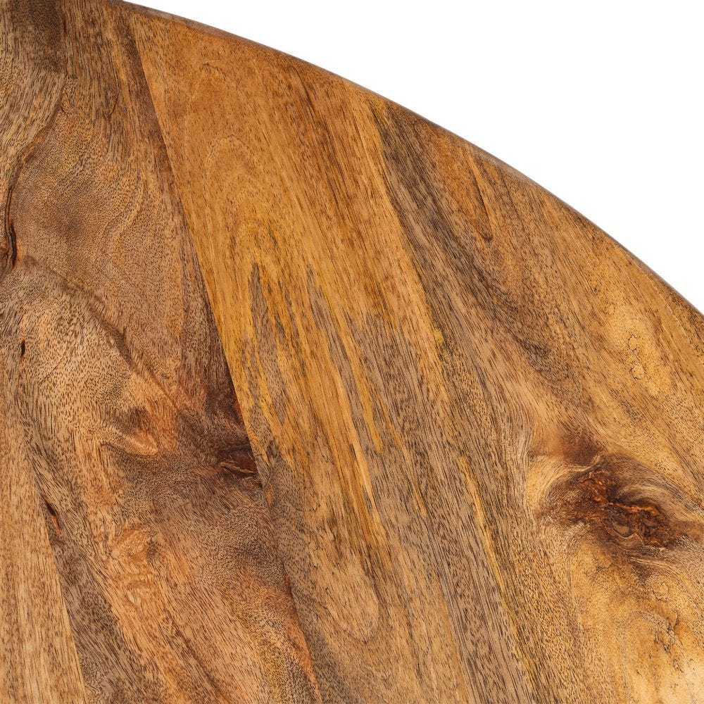 Table ronde Legno en manguier massif - vue 10 | Square Paris