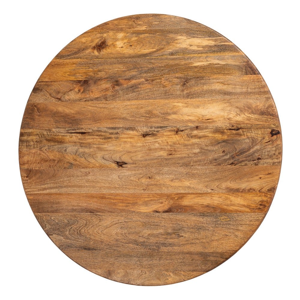 Table ronde Legno en manguier massif - vue 11 | Square Paris