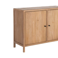 Buffet Kano 2 portes en bois de manguier naturel - vue 6 | Square Paris