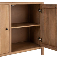 Buffet Kano 2 portes en bois de manguier naturel - vue 9 | Square Paris