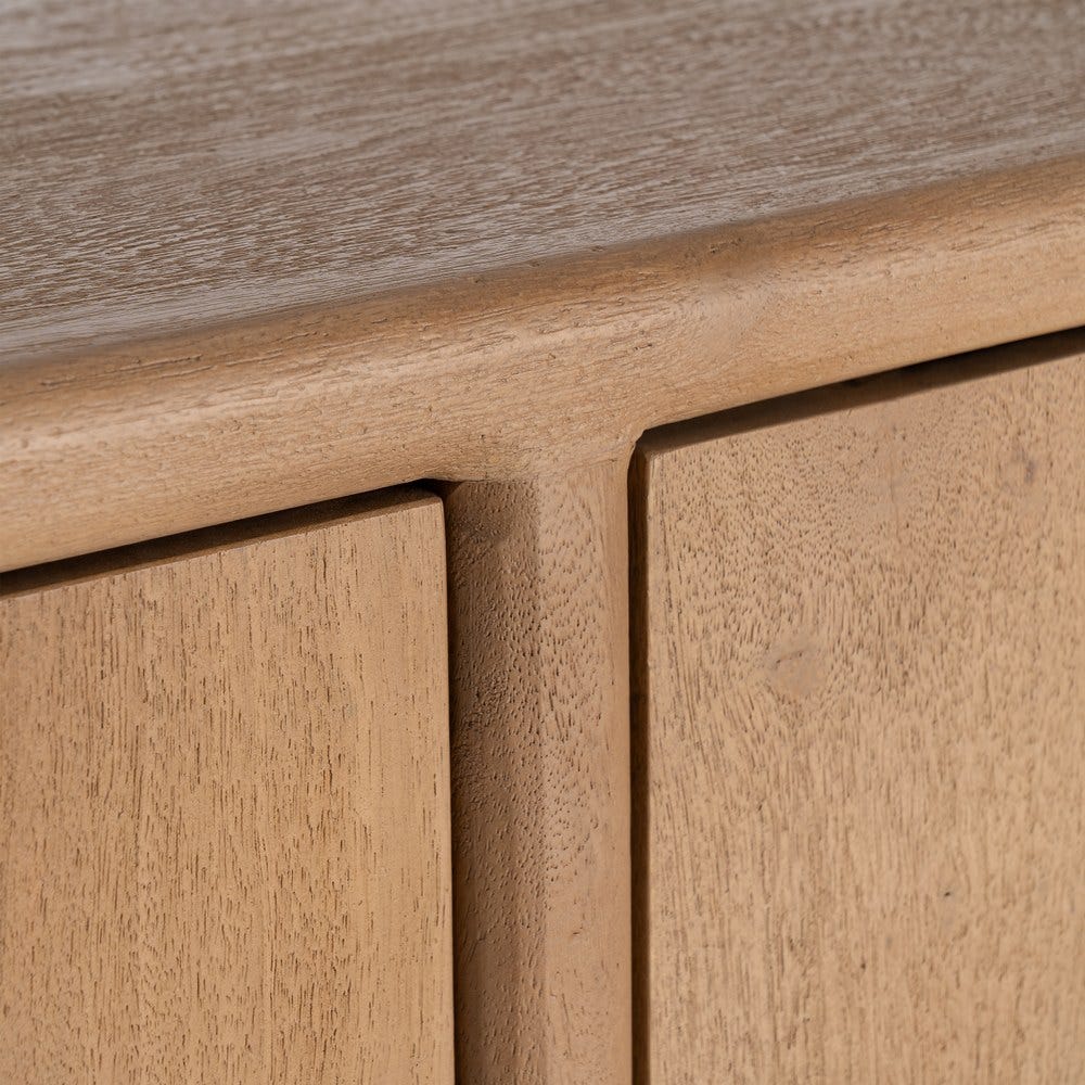 Buffet Kano 2 portes en bois de manguier naturel - vue 10 | Square Paris