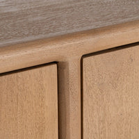 Buffet Kano 2 portes en bois de manguier naturel - vue 10 | Square Paris