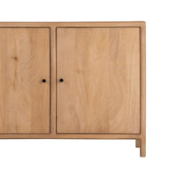 Buffet Kano 2 portes en bois de manguier naturel - vue 11 | Square Paris