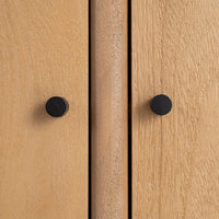 Buffet Kano 3 portes en bois de manguier naturel - vue 12 | Square Paris