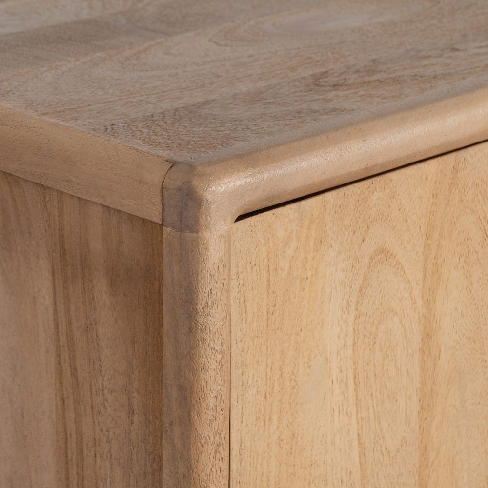 Buffet Kano 3 portes en bois de manguier naturel - vue 13 | Square Paris