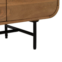 Buffet Towa 4 portes en bois de manguier massif - vue 12 | Square Paris