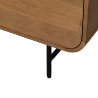Buffet Towa 4 portes en bois de manguier massif - vue 13 | Square Paris
