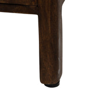 Buffet Ryo 4 portes en bois de manguier massif marron foncé - vue 15 | Square Paris