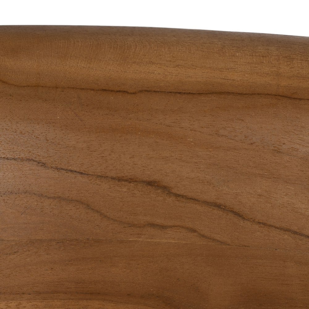 Chaise Kura en teck massif avec accoudoirs - vue 13 | Square Paris