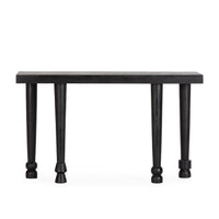 Console LIRA 130 cm noir, vue 3 | Square Paris