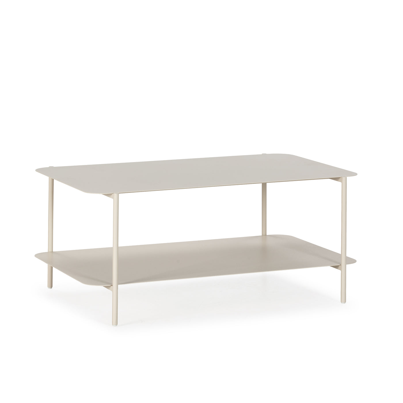 Table basse rectangulaire GARDA crème, vue 4 | Square Paris