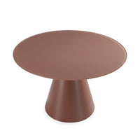 Table ronde IDRA 120 cm terracotta, vue 7 | Square Paris