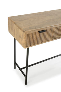 Console KORA bois de manguier, vue 3 | Square Paris