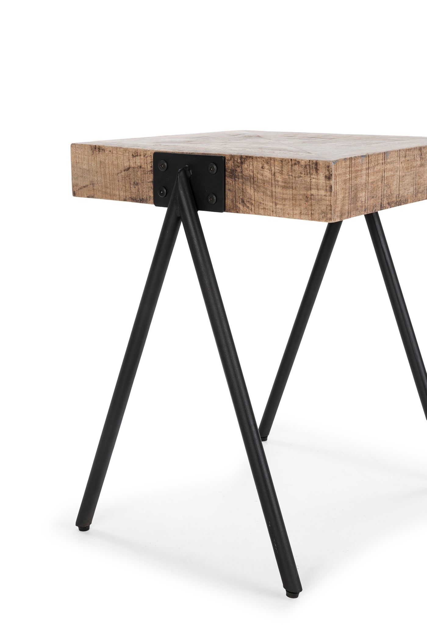 Table de coin GERO manguier naturel, vue 3 | Square Paris