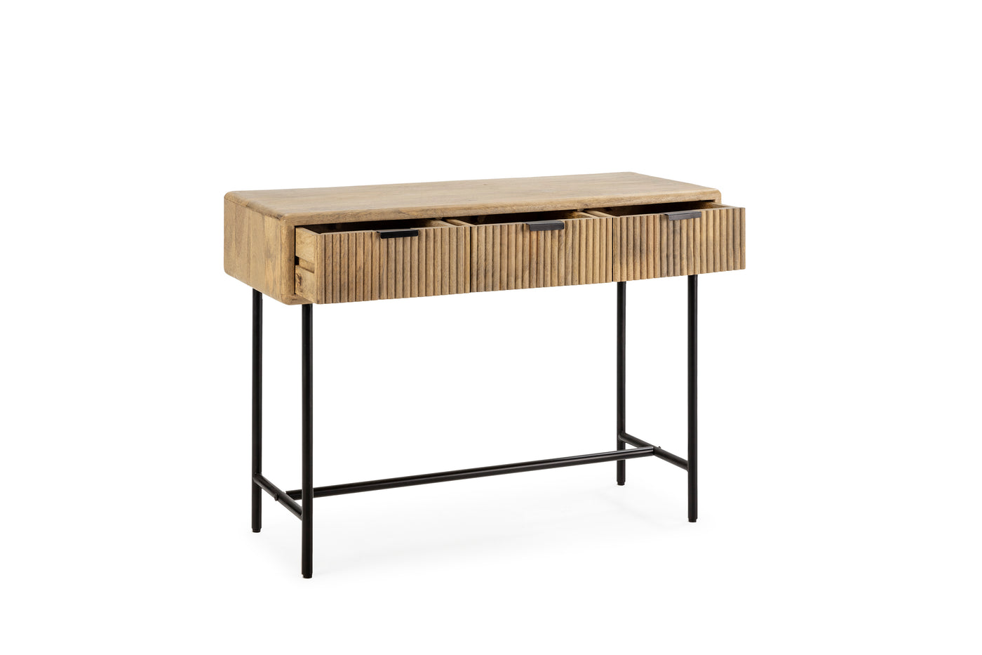 Console KORA bois de manguier, vue 6 | Square Paris