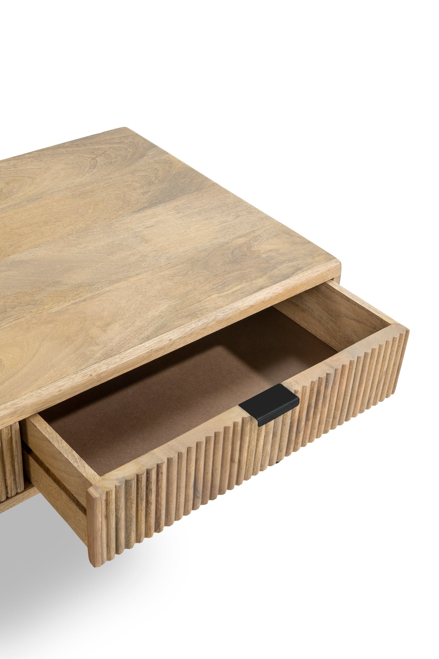 Table basse KORA bois de manguier, vue 3 | Square Paris