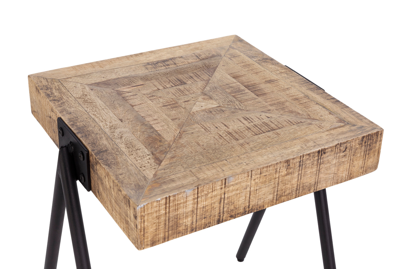 Table de coin GERO manguier naturel, vue 4 | Square Paris
