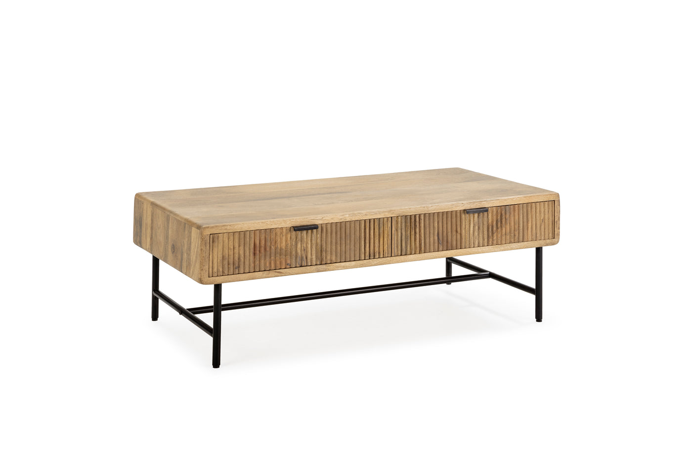 Table basse KORA bois de manguier, vue 6 | Square Paris