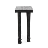 Console LIRA 130 cm noir, vue 4 | Square Paris