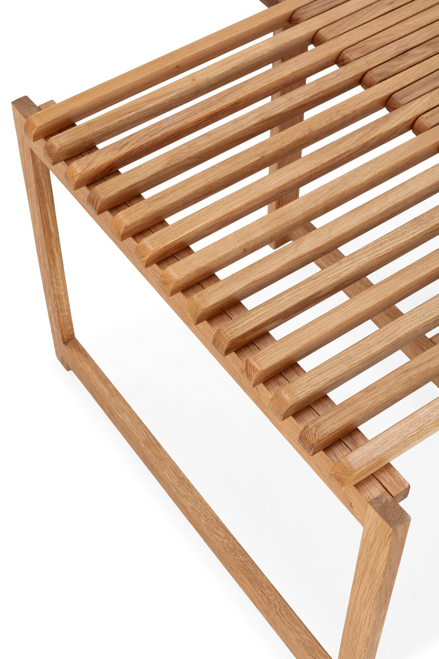 Table basse extensible VIKA chêne, vue 3 | Square Paris