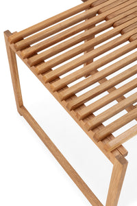 Table basse extensible VIKA chêne, vue 3 | Square Paris