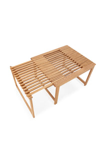 Table basse extensible VIKA chêne, vue 8 | Square Paris