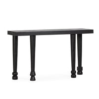 Console LIRA 130 cm noir, vue 5 | Square Paris