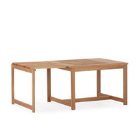 Table basse extensible VIKA chêne, vue 1 | Square Paris