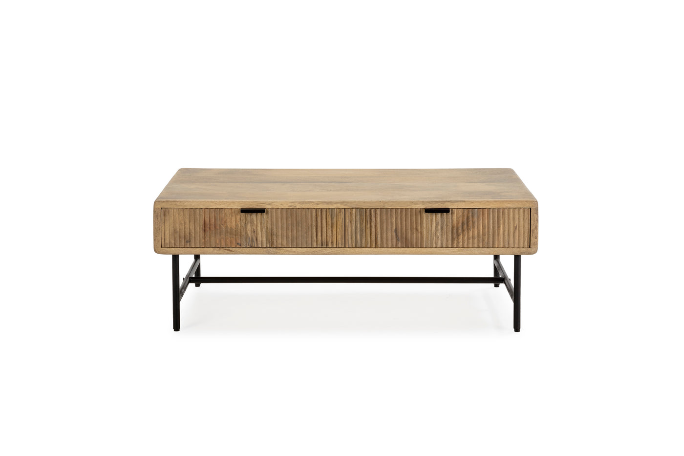 Table basse KORA bois de manguier, vue 4 | Square Paris