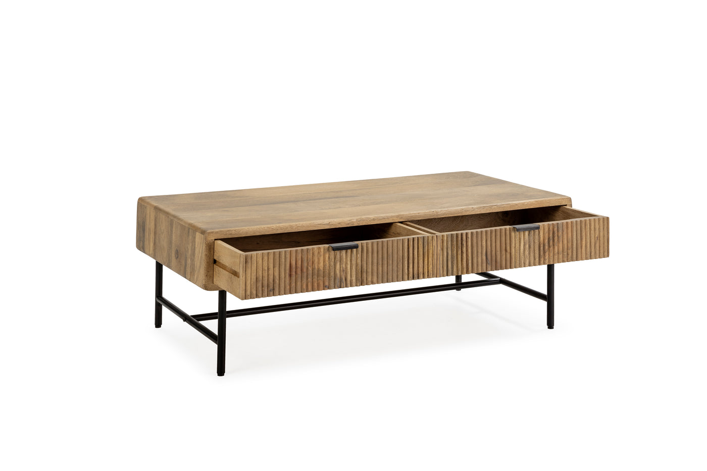Table basse KORA bois de manguier, vue 5 | Square Paris