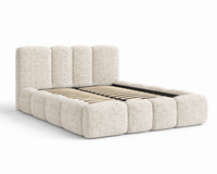 Lit coffre Elia beige - coffre fermé 2 | Square Paris