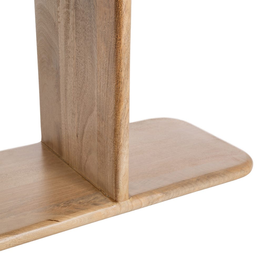 Étagère Luma en bois de manguier à tablettes décalées - vue 9 | Square Paris