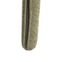 Chaise Kujo en tissu vert, dossier arrondi - vue 12 | Square Paris
