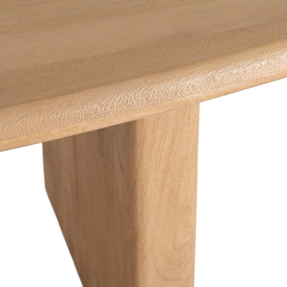 Table à manger Noya en manguier massif naturel - vue 8 | Square Paris