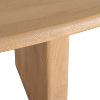 Table à manger Noya en manguier massif naturel - vue 8 | Square Paris