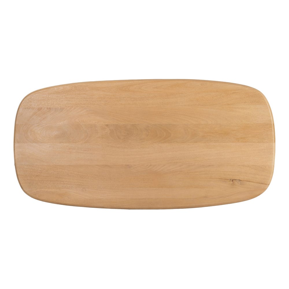 Table à manger Noya en manguier massif naturel - vue 11 | Square Paris