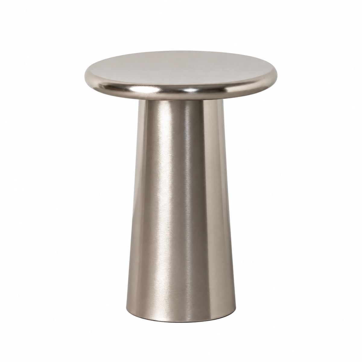 Table d'appoint basse Azur en métal acier - vue 4 | Square Paris