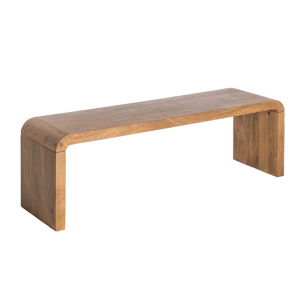 Table basse Kozan en manguier massif - vue 3 | Square Paris