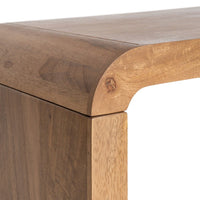 Table basse Kozan en manguier massif - vue 5 | Square Paris