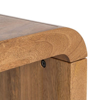 Table basse Kozan en manguier massif - vue 9 | Square Paris