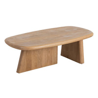 Table basse Noya en manguier massif - vue 3 | Square Paris