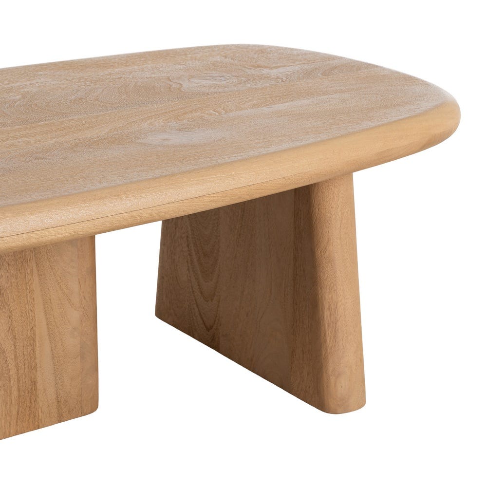 Table basse Noya en manguier massif - vue 4 | Square Paris