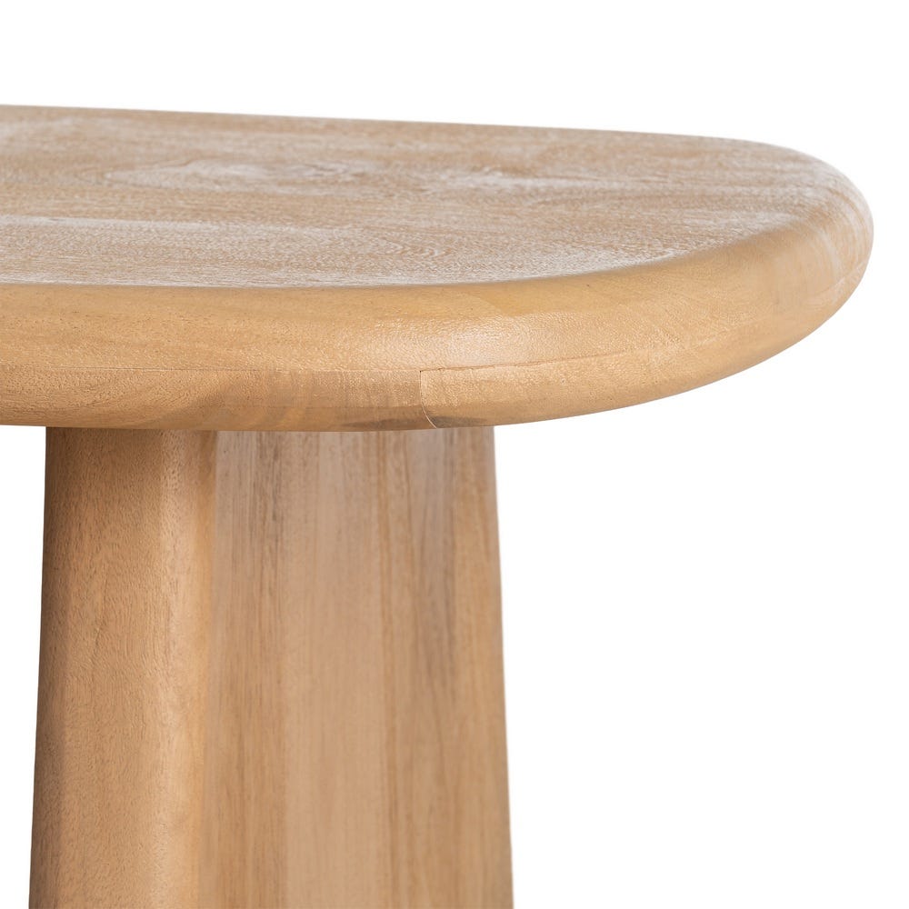 Table basse Noya en manguier massif - vue 7 | Square Paris