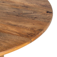 Table ronde Legno en manguier massif - vue 4 | Square Paris